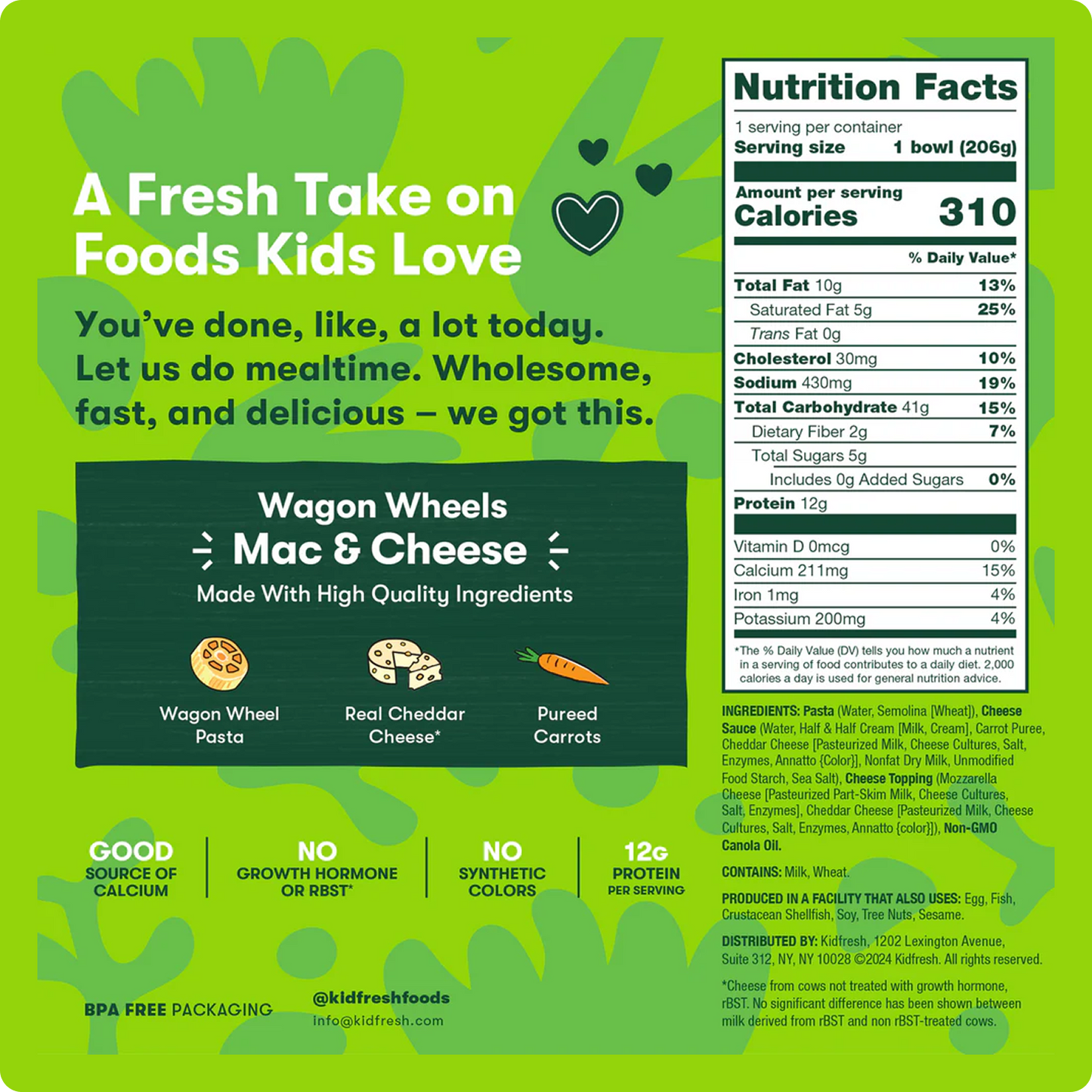 Wagon Wheels Mac & Cheese