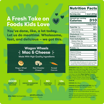 Wagon Wheels Mac & Cheese