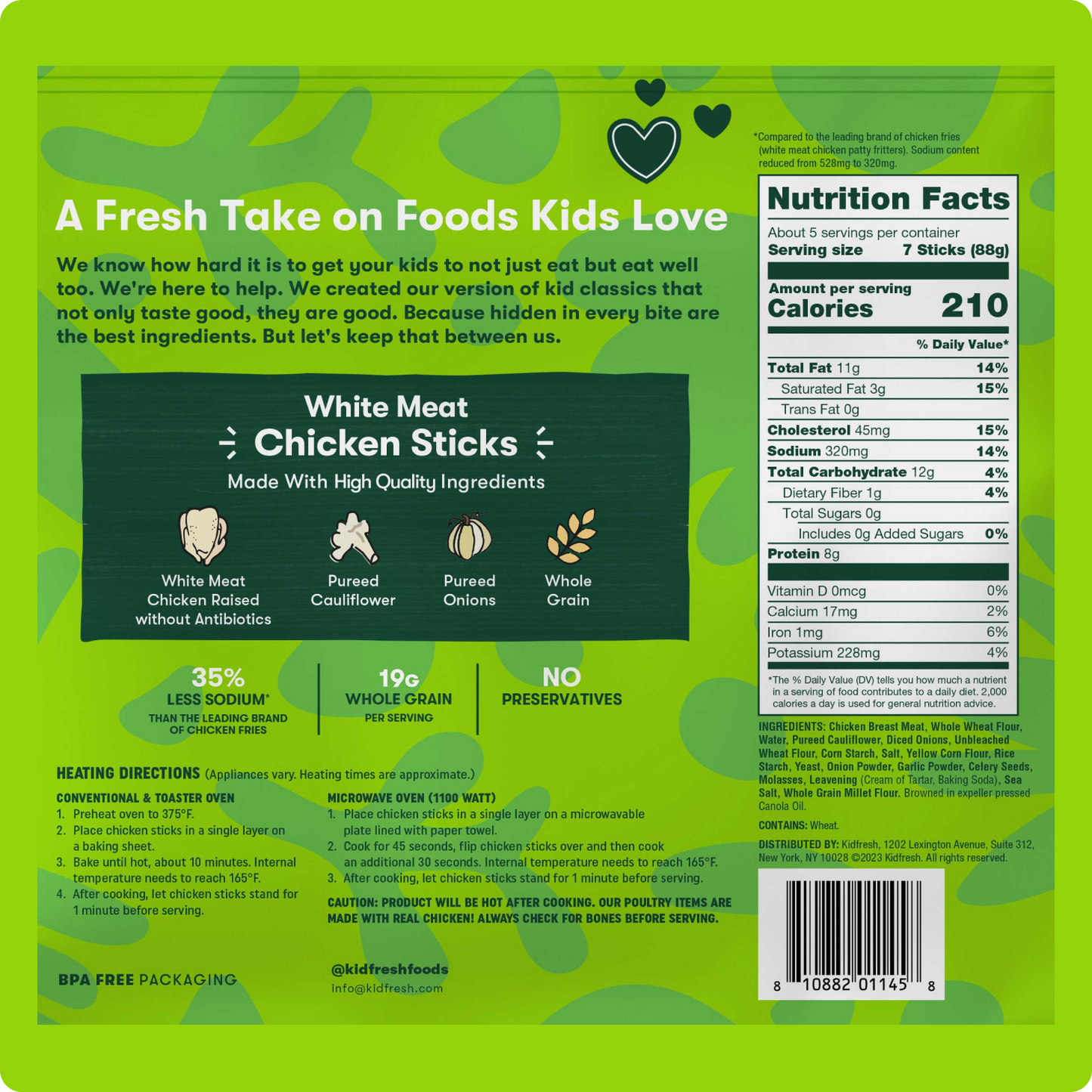 White Meat Chicken Sticks