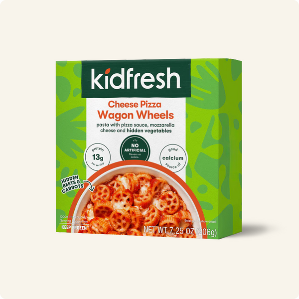 Cheese Pizza Wagon Wheels